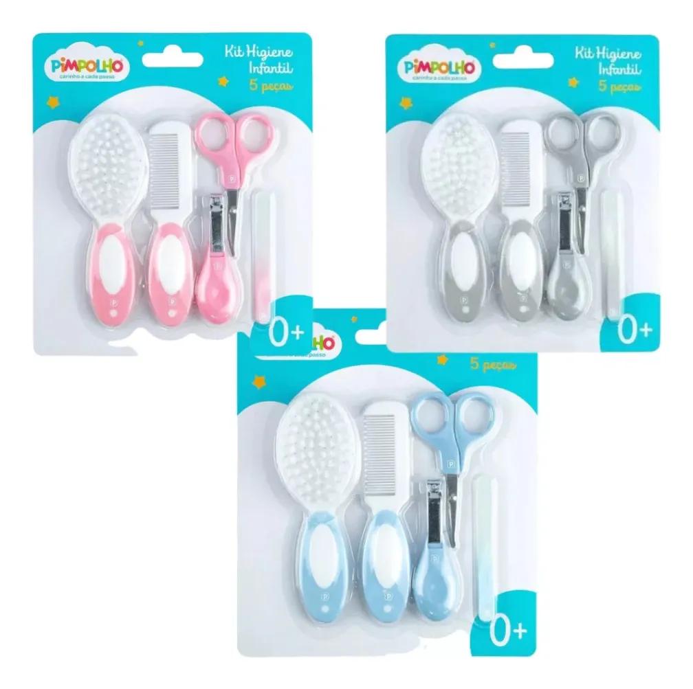 Kit Cuidados Com O Bebê 5 Peças Pimpolho